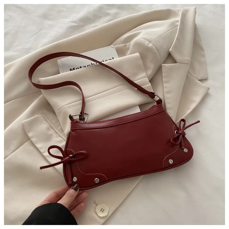New Armpit Bag Trendy Shoulder Bag for Women Sweet Double Bow Handbag Ladies Bag Retro Fashion Female Leopard Print Shoulder Bag
New Armpit Bag Trendy Shoulder Bag for Women Sweet Double Bow Handbag Ladies Bag Retro Fashion Female Leopard Print Shoulder Bag