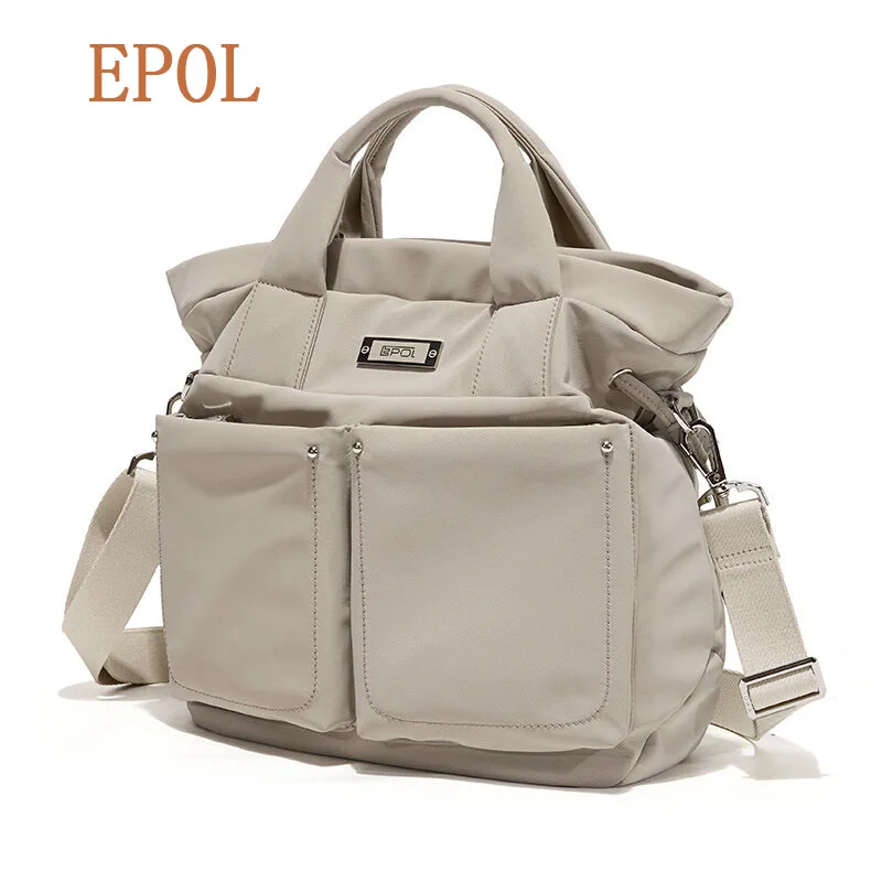 EPOL Women's Small Handbag 2026 Trend Waterproof Large-Capacity Multi-Pocket Fashion Casual Travel Tote Shoulder Bags 6116-02
EPOL Women's Small Handbag 2026 Trend Waterproof Large-Capacity Multi-Pocket Fashion Casual Travel Tote Shoulder Bags 6116-02