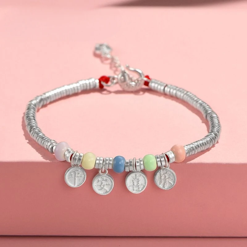 UMQ Original Pure Silver Happy Song Wrapped Bracelet Simple Ancient Handmade Braided Rope Niche Holiday Gift
UMQ Original Pure Silver Happy Song Wrapped Bracelet Simple Ancient Handmade Braided Rope Niche Holiday Gift
