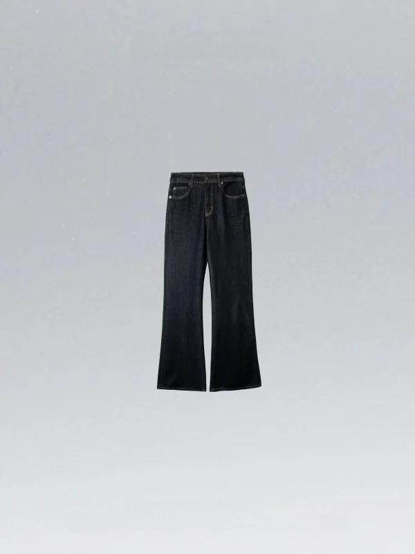 Retro Style Fleece Lined Slim Fit Micro Flare Jeans Natural Waist Denim Pants for Women Elegant Versatile Washed Jeans
Retro Style Fleece Lined Slim Fit Micro Flare Jeans Natural Waist Denim Pants for Women Elegant Versatile Washed Jeans