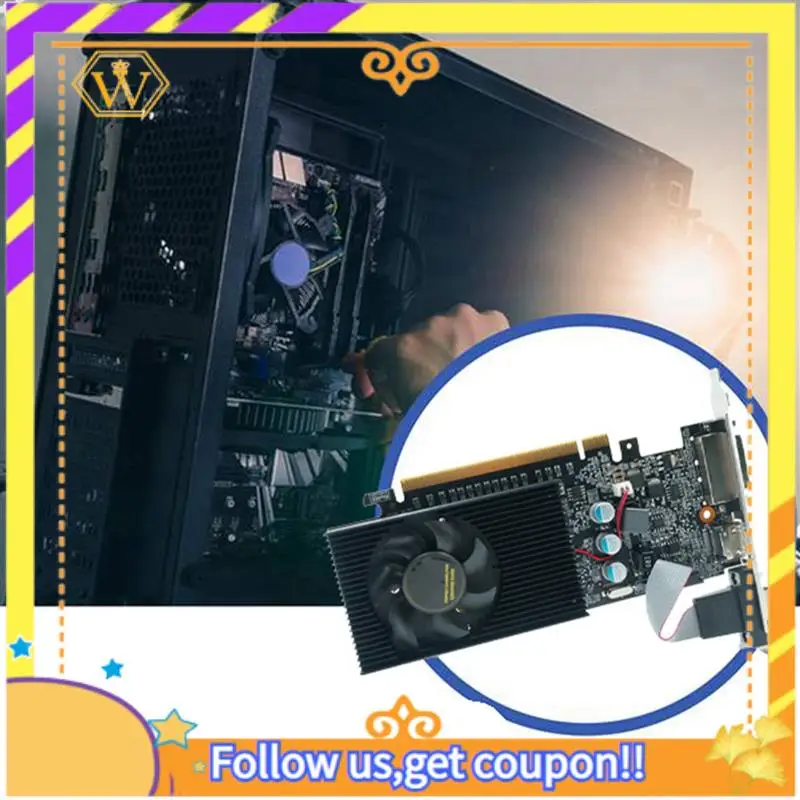 Новейшая 2 видеокарта GT730 2 ГБ GT730 DDR3 64-битные видеокарты DDR3 Видеокарта GT 730 DDR3 - совместимая
Новейшая 2 видеокарта GT730 2 ГБ GT730 DDR3 64-битные видеокарты DDR3 Видеокарта GT 730 DDR3 - совместимая