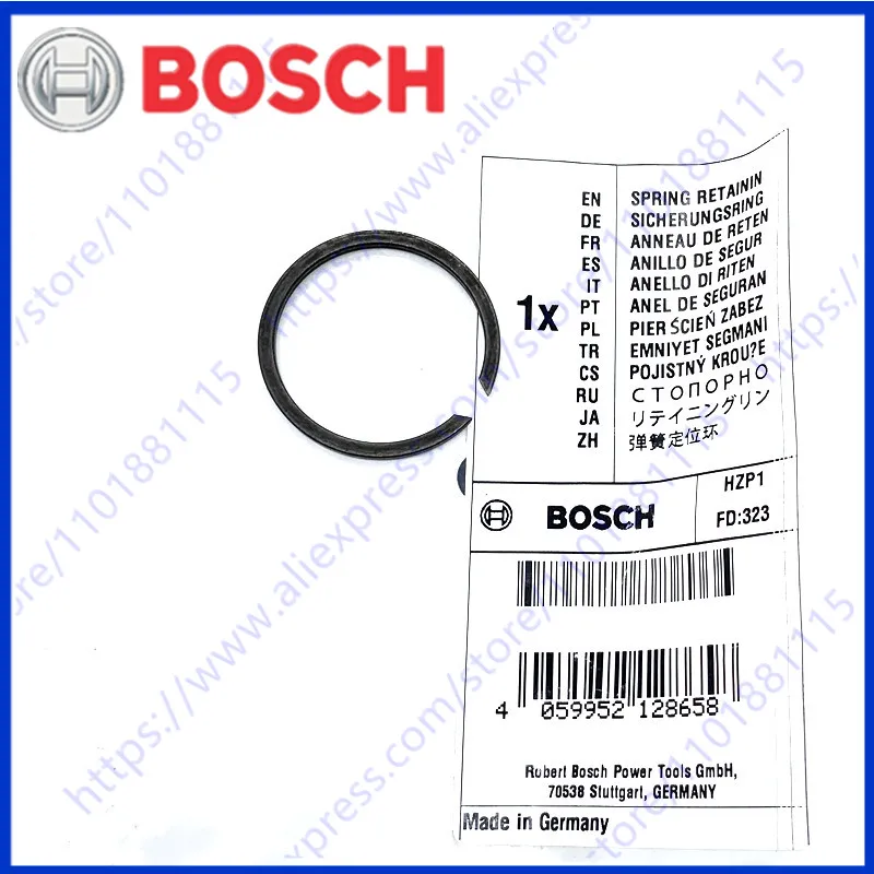 Фиксирующее кольцо пружины 1614601061 для BOSCH GBH4DFR RH432VCQ GBH4-32DFR 
Фиксирующее кольцо пружины 1614601061 для BOSCH GBH4DFR RH432VCQ GBH4-32DFR