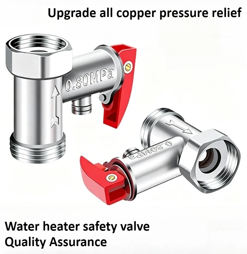 Brass Durable Adjustable Pressure Relief Valve Safety Valve Is Used To Protect Closed Water Systems From Overpressure Effects
Brass Durable Adjustable Pressure Relief Valve Safety Valve Is Used To Protect Closed Water Systems From Overpressure Effects