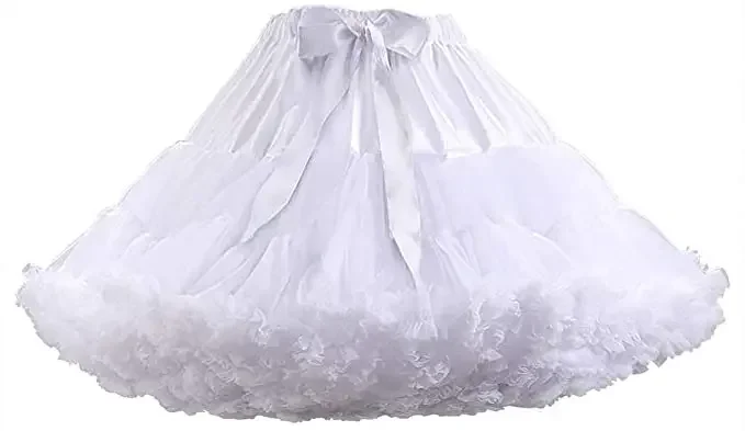 Women's Petticoat Chiffon Tulle Skirts Underskirt Tutu Ballet Dress Puffy Cosplay Costume
Women's Petticoat Chiffon Tulle Skirts Underskirt Tutu Ballet Dress Puffy Cosplay Costume