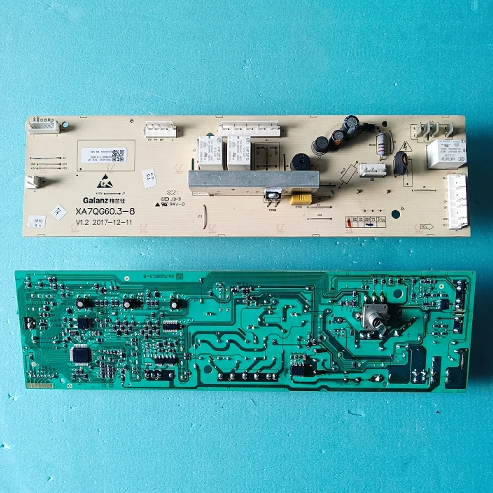 Оригинальная материнская плата компьютера для стиральной машины XQG60-A7/GDW60A8 XA7QG60.3-8/885/892
Оригинальная материнская плата компьютера для стиральной машины XQG60-A7/GDW60A8 XA7QG60.3-8/885/892