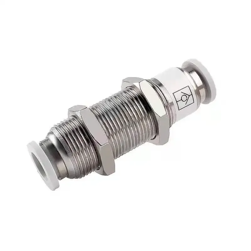 Brass Bulkhead One-Way Check Valve SPM OD 4 8 10 12mm Quick Connector for Pneumatic Air Hose Gas Pipe
Brass Bulkhead One-Way Check Valve SPM OD 4 8 10 12mm Quick Connector for Pneumatic Air Hose Gas Pipe