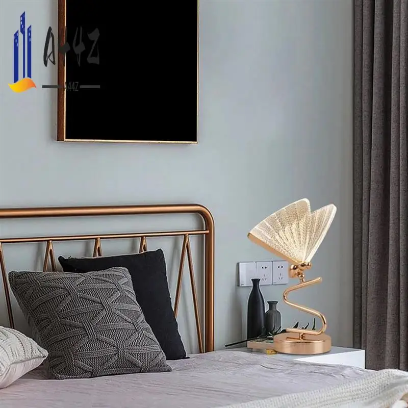 A44Z-Butterfly Decorative Lamp 6W LED Desk Lamp For Living Room Modern Floor Lamp For Bedroom Office EU Plug
A44Z-Butterfly Decorative Lamp 6W LED Desk Lamp For Living Room Modern Floor Lamp For Bedroom Office EU Plug