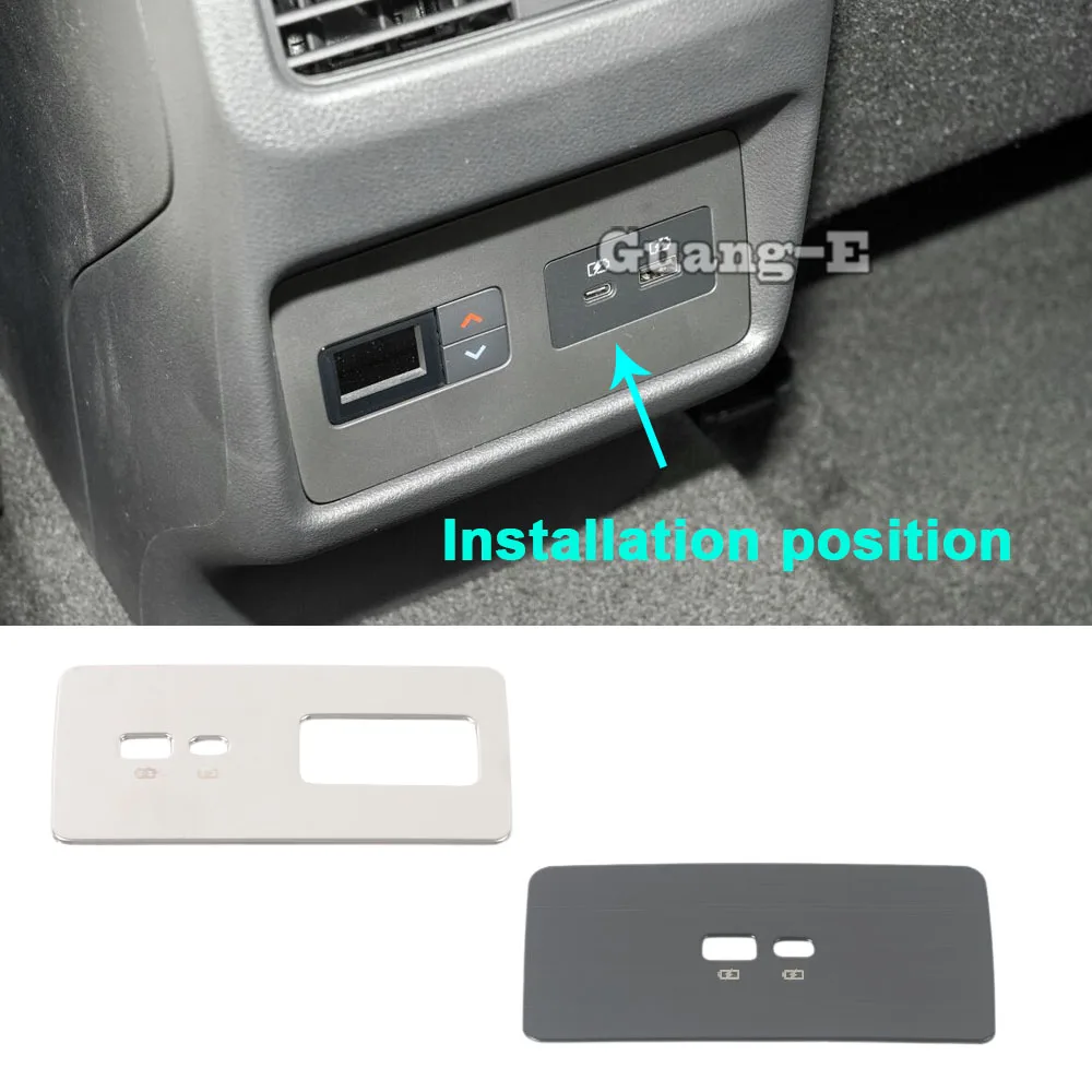 Для Nissan Qashqai J12 2022 2023 2024 Автомобильная задняя панель управления с USB разъемом отделка крышка рамка декоративная наклейка аксессуары для интерьера
Для Nissan Qashqai J12 2022 2023 2024 Автомобильная задняя панель управления с USB разъемом отделка крышка рамка декоративная наклейка аксессуары для интерьера