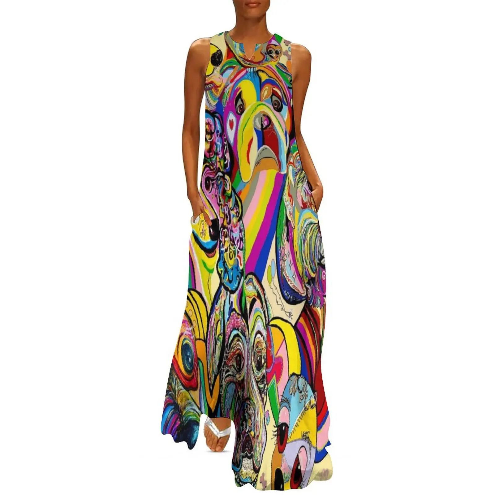 Dogs, Dogs, DOGS! Long Dress elegant party dresses for women 2025 evening dresses women loose women's dress summer dresses
Dogs, Dogs, DOGS! Long Dress elegant party dresses for women 2025 evening dresses women loose women's dress summer dresses