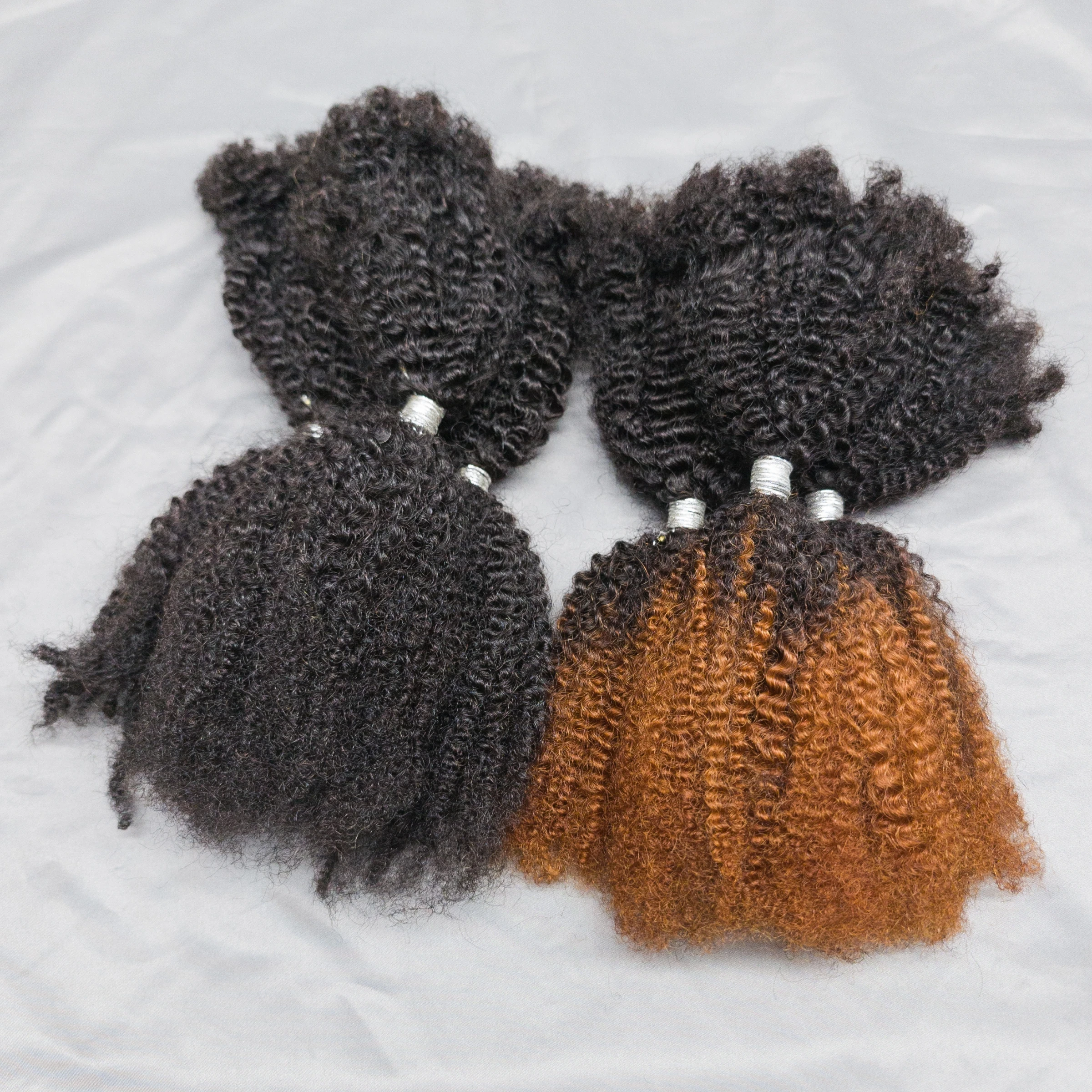 16Inch 4C Afro Kinky Curly Bulk Extension Braid Raw Virgin Hair Unprocessed Bulk No Weft 100% Human Hair Bundles for Locs Braids
16Inch 4C Afro Kinky Curly Bulk Extension Braid Raw Virgin Hair Unprocessed Bulk No Weft 100% Human Hair Bundles for Locs Braids