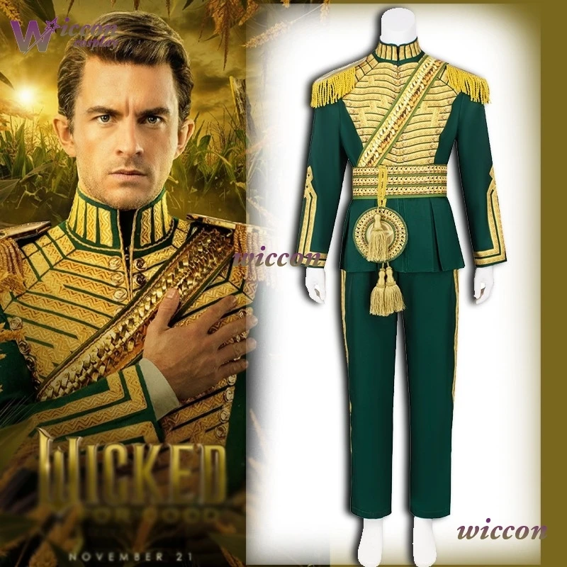 Adults Pants Movie Green Uniform For Good Fiyero Tigelaar Cosplay Wicked Yero Prince Costume Halloween Roleplay Mens Court Suit
Adults Pants Movie Green Uniform For Good Fiyero Tigelaar Cosplay Wicked Yero Prince Costume Halloween Roleplay Mens Court Suit