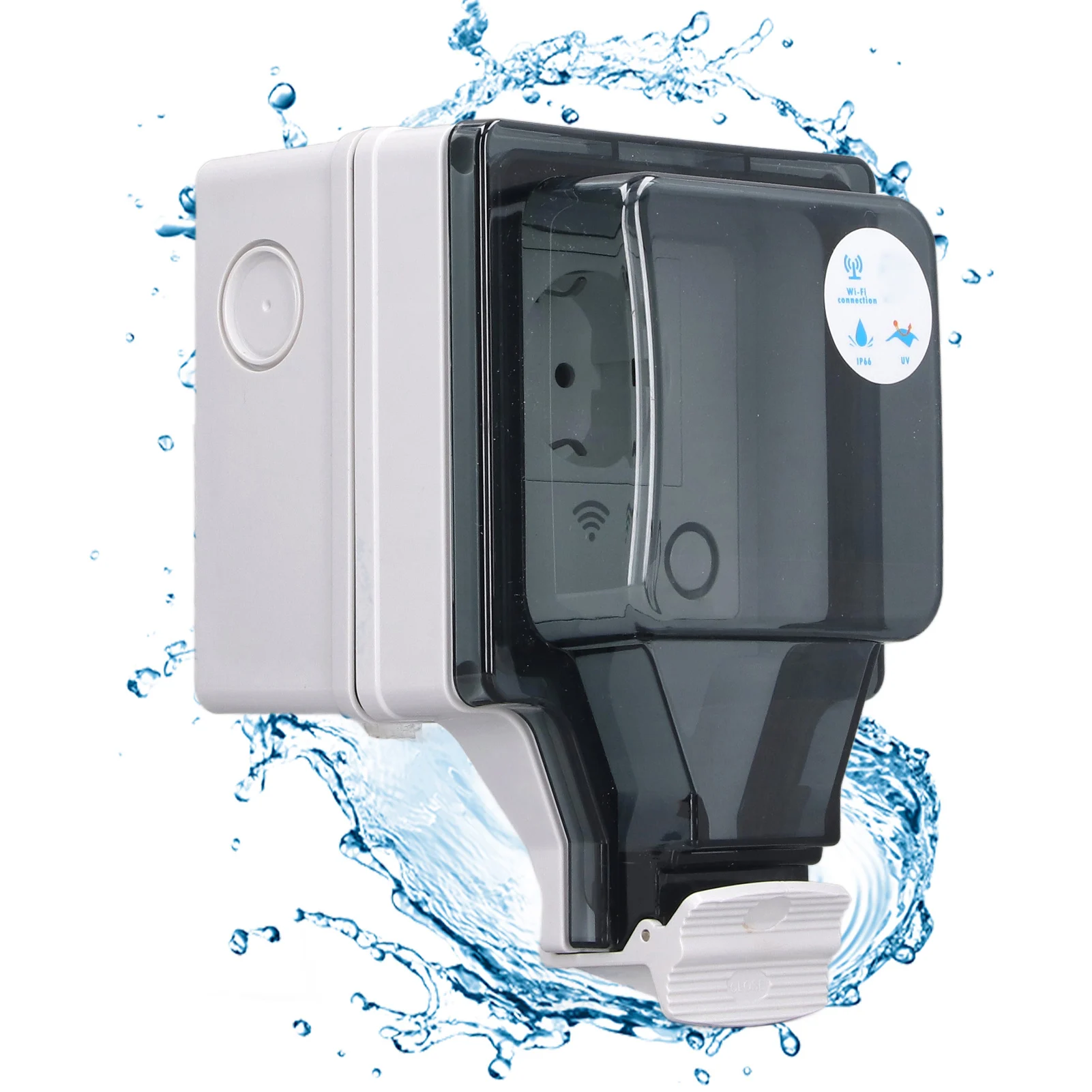 Waterproof Power Socket Outdoor IP66 Rainproof Wall Electrical Wifi Smart Plug Type 86 16A
Waterproof Power Socket Outdoor IP66 Rainproof Wall Electrical Wifi Smart Plug Type 86 16A