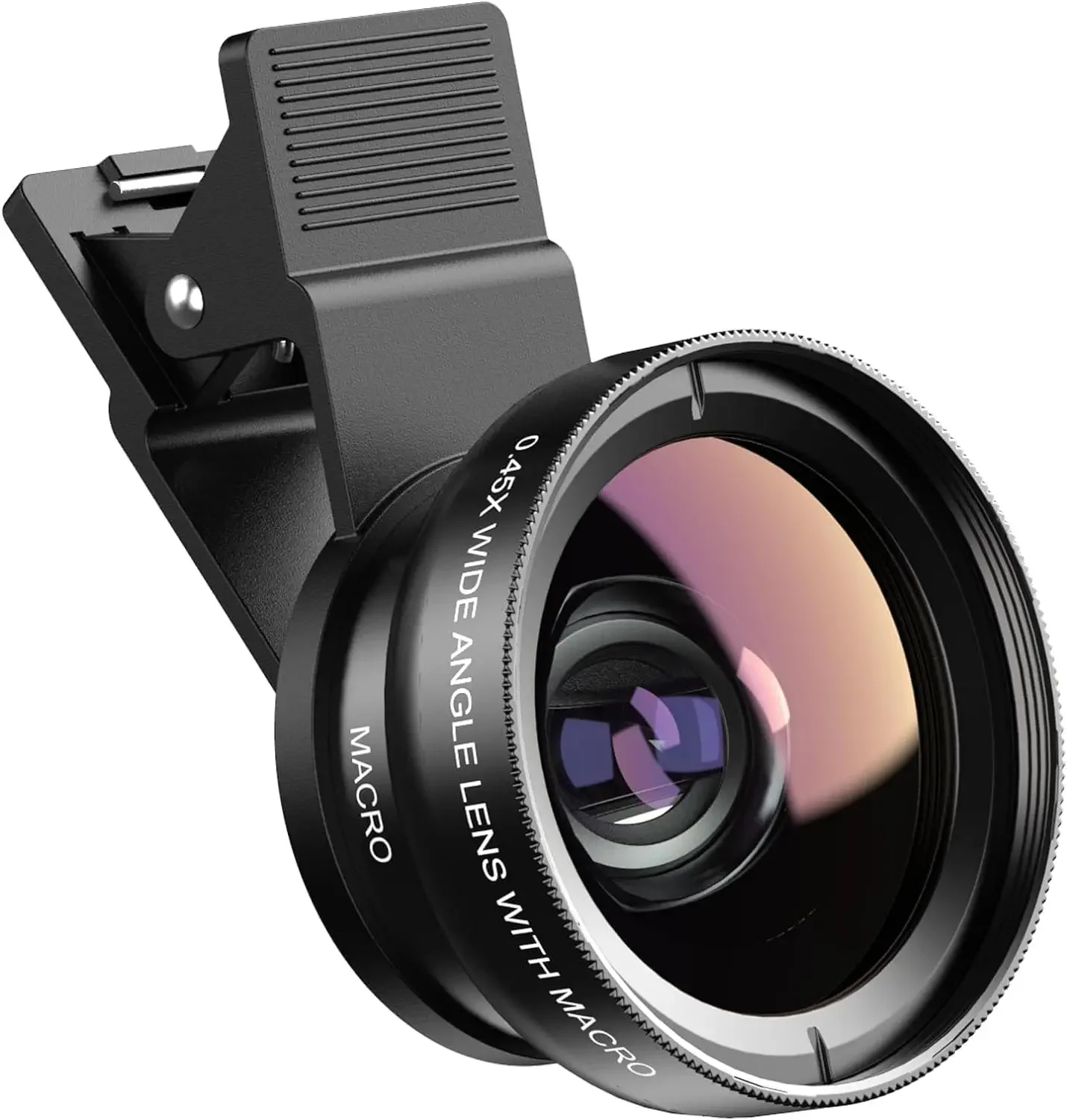 2 Functions Mobile Phone Lens 0.45X Wide Angle Len & 12.5X Macro HD Camera Lens Universal For iPhone Android Phone Smartphone
2 Functions Mobile Phone Lens 0.45X Wide Angle Len & 12.5X Macro HD Camera Lens Universal For iPhone Android Phone Smartphone