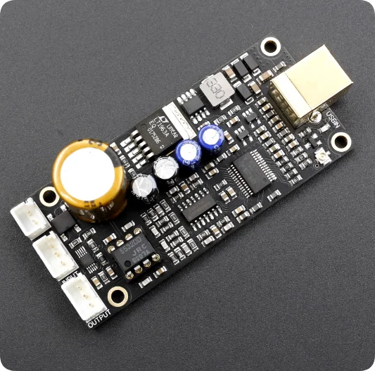 JM/ Audiophile-grade Bluetooth/USB lossless audio decoder board, supporting lossless audio playback such as APTX-HD and LDAC
JM/ Audiophile-grade Bluetooth/USB lossless audio decoder board, supporting lossless audio playback such as APTX-HD and LDAC