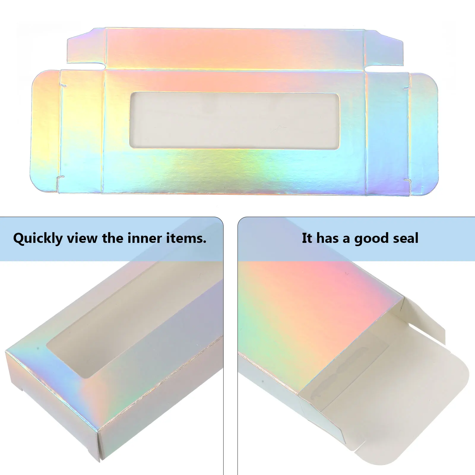 20 Pcs Eyelash Storage Box Empty Organizer Glitter Case Holder Fake Eyelashes False
20 Pcs Eyelash Storage Box Empty Organizer Glitter Case Holder Fake Eyelashes False