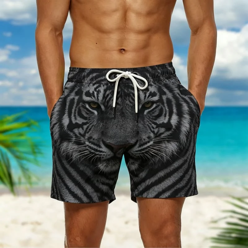 Men's Animal & Camo Print Casual Shorts, for holiday outings, street leisure, gatherings and daily summer routines.
Men's Animal & Camo Print Casual Shorts, for holiday outings, street leisure, gatherings and daily summer routines.