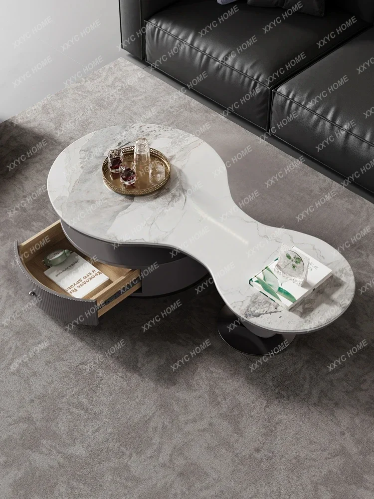 A Stone Plate Coffee Table Light Luxury Home Living Room Small Apartment Minimalist High Sense Modern Minimalist
A Stone Plate Coffee Table Light Luxury Home Living Room Small Apartment Minimalist High Sense Modern Minimalist