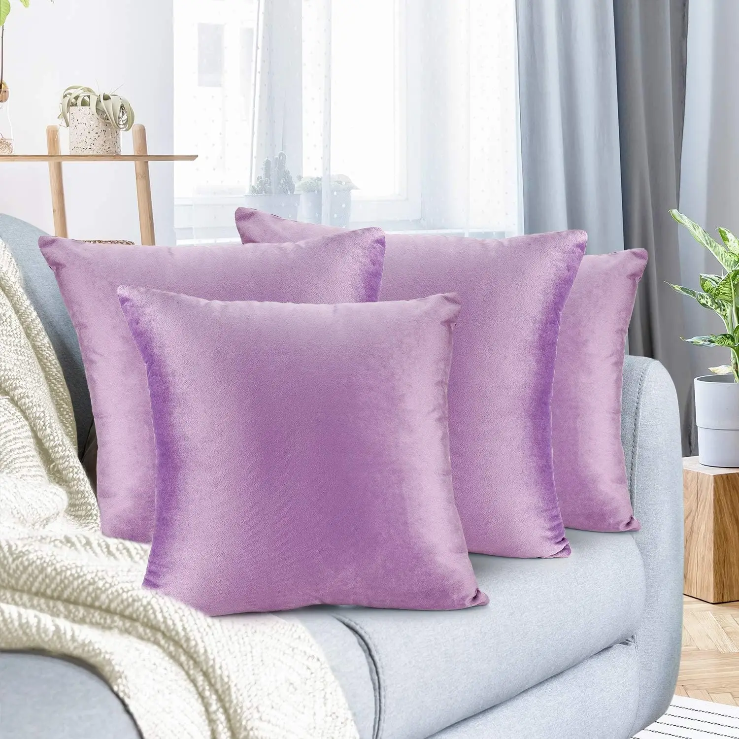 Throw Pillow Covers, Cozy Velvet Decorative Outdoor Pillow Covers 18X18 Hes, Soft Solid Cushion Covers For Sofa, Bed And Car,
Throw Pillow Covers, Cozy Velvet Decorative Outdoor Pillow Covers 18X18 Hes, Soft Solid Cushion Covers For Sofa, Bed And Car,