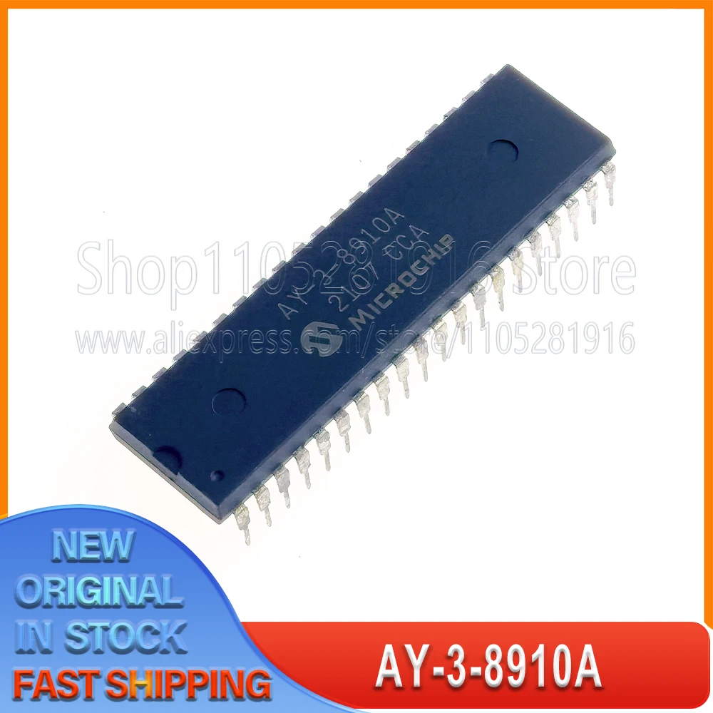 10PCS/LOT AY38910A/P AY-3-8910A AY-3-8910 AY38910A DIP-40 100% New Spot stock
10PCS/LOT AY38910A/P AY-3-8910A AY-3-8910 AY38910A DIP-40 100% New Spot stock