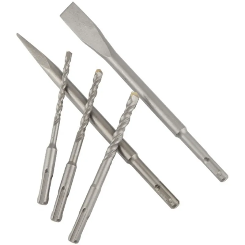 【PARTY DAY】Concrete Wall Drilling Set 5PC Concrete Drill Bit Round Handle Flat Point Chisels Electric Hammer Impact Drill Bits
【PARTY DAY】Concrete Wall Drilling Set 5PC Concrete Drill Bit Round Handle Flat Point Chisels Electric Hammer Impact Drill Bits