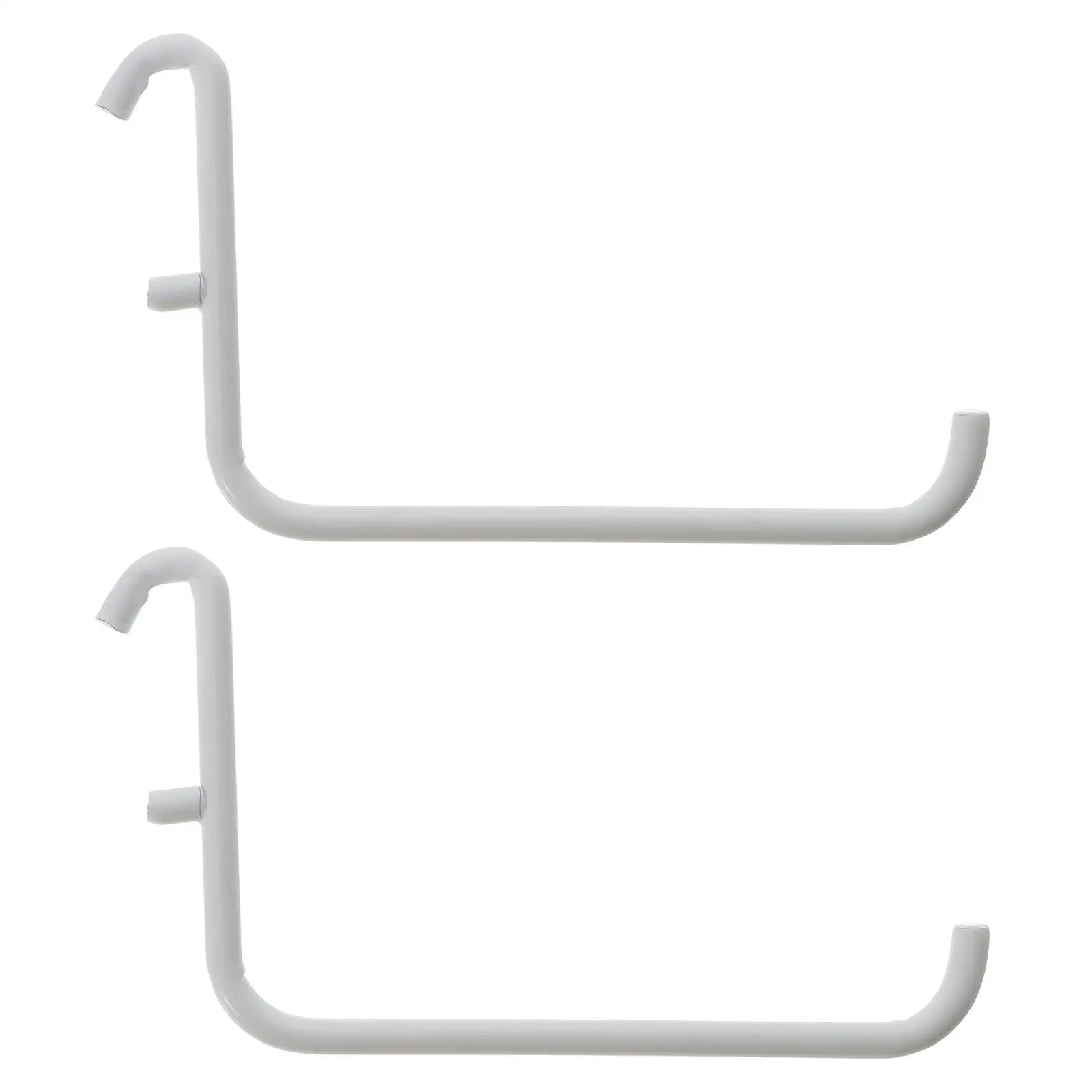 2pcs Metal Paint Rack Sturdy Wall Mount Pegboard Hooks for Tool Retail Items Display Shelving Accessories Organizers
2pcs Metal Paint Rack Sturdy Wall Mount Pegboard Hooks for Tool Retail Items Display Shelving Accessories Organizers