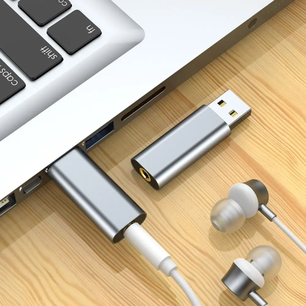 USB To 3.5mm Headphone 3.5mm Adapter External Stereo-Sound Audio Earphone Jack Adapter Portable Mini Wired Headset Converter
USB To 3.5mm Headphone 3.5mm Adapter External Stereo-Sound Audio Earphone Jack Adapter Portable Mini Wired Headset Converter