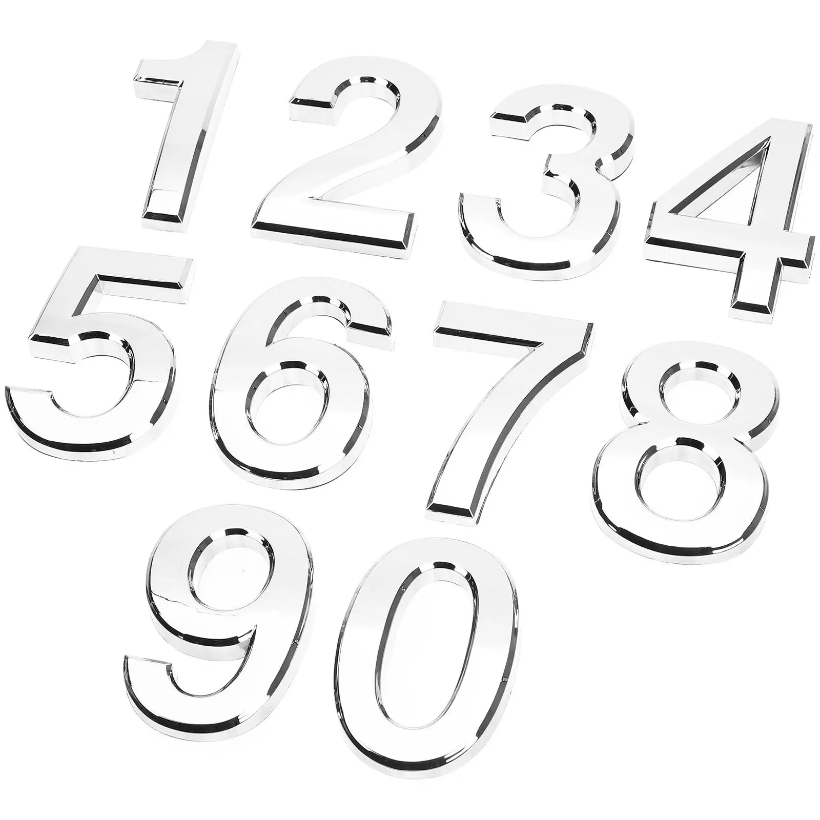 10 Pcs House Number Sticker Address Sign Mailbox Door Numbers Adhesive Applique ABS Resin Durable Practical Hotel Apartment
10 Pcs House Number Sticker Address Sign Mailbox Door Numbers Adhesive Applique ABS Resin Durable Practical Hotel Apartment