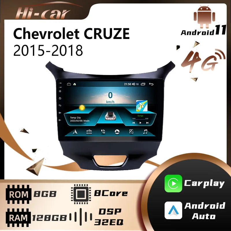 Car Radio Android Stereo for Chevrolet CRUZE 2015-2018 2 Din GPS Bluetooth-compatible Navigation Multimedia Player autoradio
Car Radio Android Stereo for Chevrolet CRUZE 2015-2018 2 Din GPS Bluetooth-compatible Navigation Multimedia Player autoradio