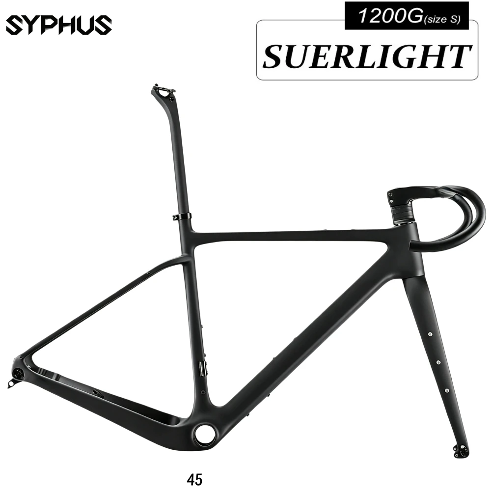 Syphus 2026 T1100 Carbon Gravel Frame UDH Gravel Frame T47 Gravel Bicycle Frameset carbon Bicycle Cyclecross Frame
Syphus 2026 T1100 Carbon Gravel Frame UDH Gravel Frame T47 Gravel Bicycle Frameset carbon Bicycle Cyclecross Frame