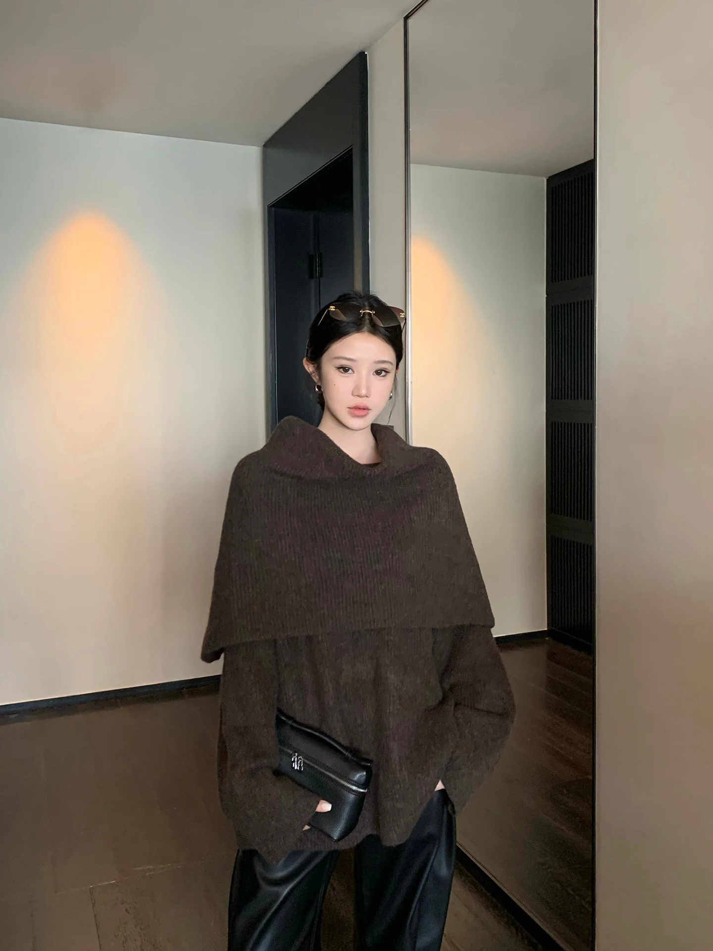 BULENG Women's Knitted Woolen Top Lazy Sle Autumn Winter Slimming Long Sve One-oulder Regular Fit Warmth Emitting Pure...
BULENG Women's Knitted Woolen Top Lazy Sle Autumn Winter Slimming Long Sve One-oulder Regular Fit Warmth Emitting Pure...