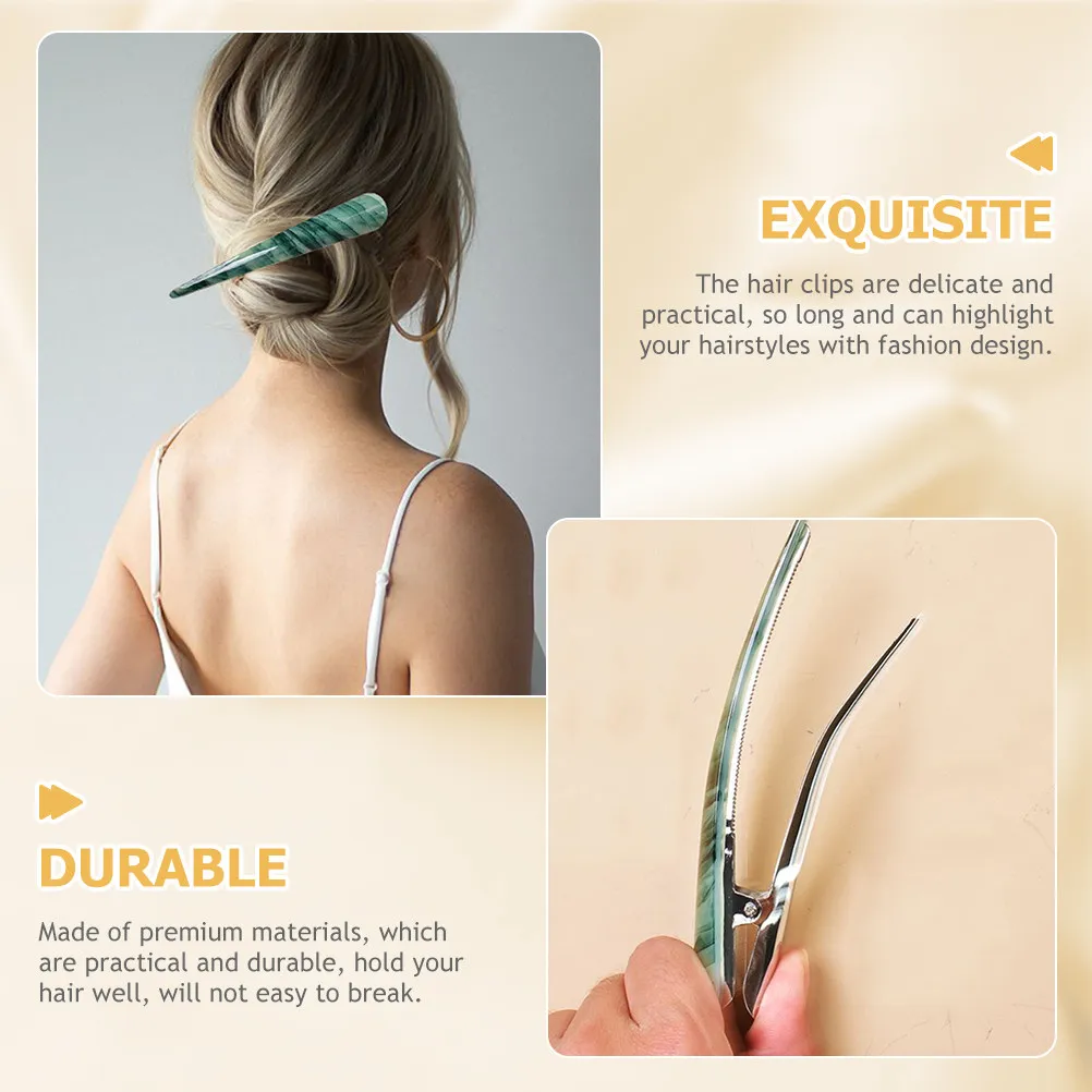 6Pcs Long Alligator Hair Clips Duckbill Style Sectioning Clips for Styling Strong Hold Premium Hairpins for Women Makeup
6Pcs Long Alligator Hair Clips Duckbill Style Sectioning Clips for Styling Strong Hold Premium Hairpins for Women Makeup