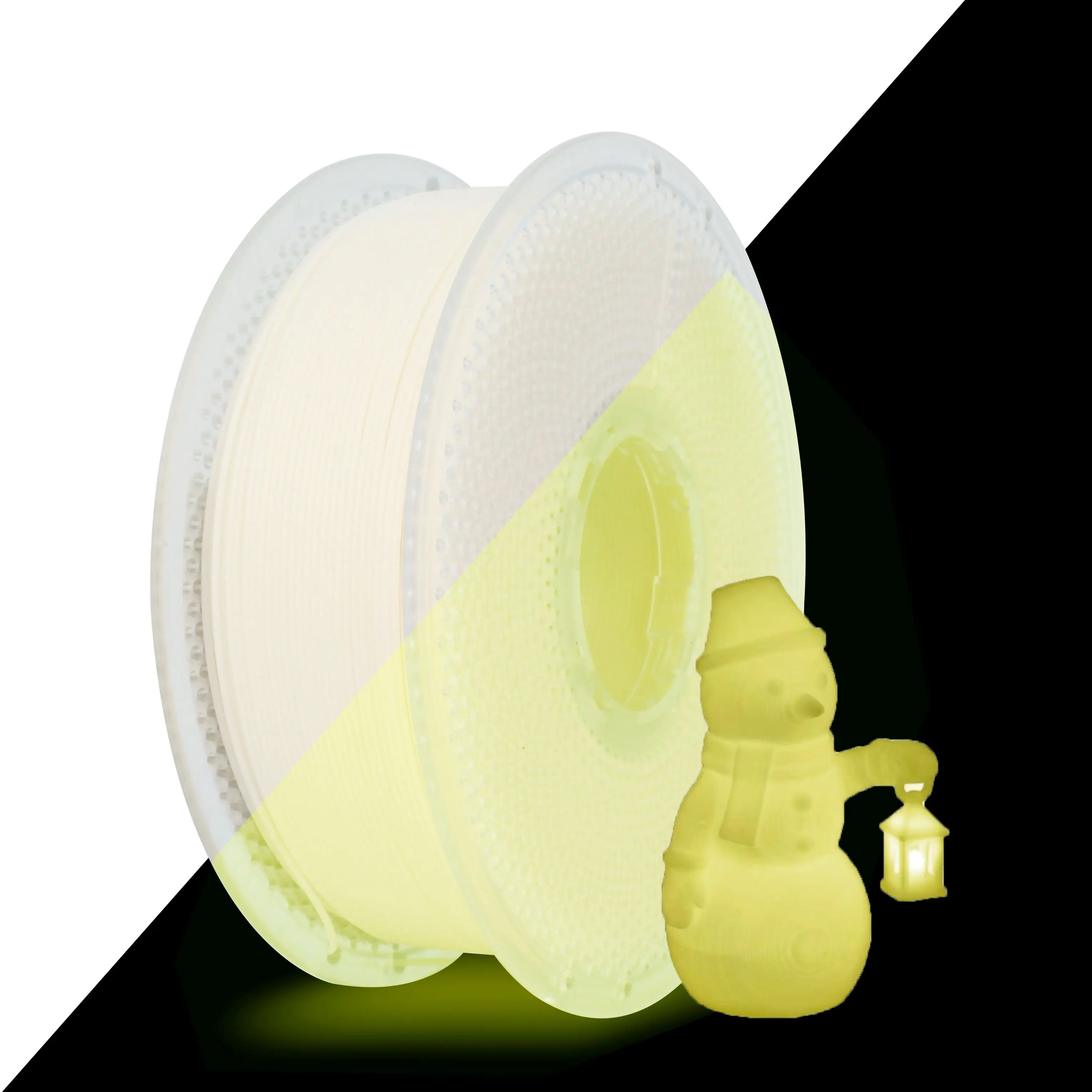 PLA1KG Filament 1.75mm Luminous Yellow, 500mm/s High Speed Printing, Glow in the Dark 3D Printer Filament 1kg Spool, Dimensional
PLA1KG Filament 1.75mm Luminous Yellow, 500mm/s High Speed Printing, Glow in the Dark 3D Printer Filament 1kg Spool, Dimensional