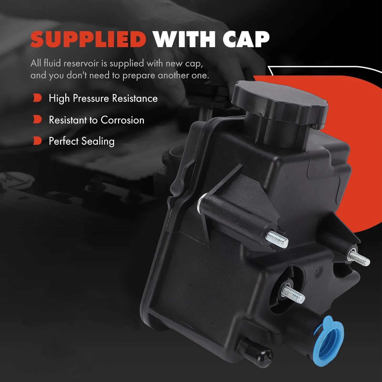 Power Steering Reservoir with 603-720 Replacement for CLS550 5.5L V8 2007-2011 Replace Power Steering Reservoir
Power Steering Reservoir with 603-720 Replacement for CLS550 5.5L V8 2007-2011 Replace Power Steering Reservoir