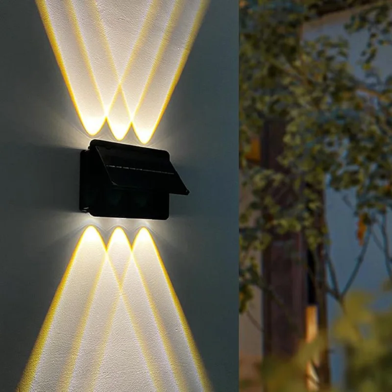 Outdoor Waterproof Garden Wall Light Wall Lamp LED Solar Wall Lamp Up and Down Illuminate Home Garden Porch Yard Decotration
Outdoor Waterproof Garden Wall Light Wall Lamp LED Solar Wall Lamp Up and Down Illuminate Home Garden Porch Yard Decotration