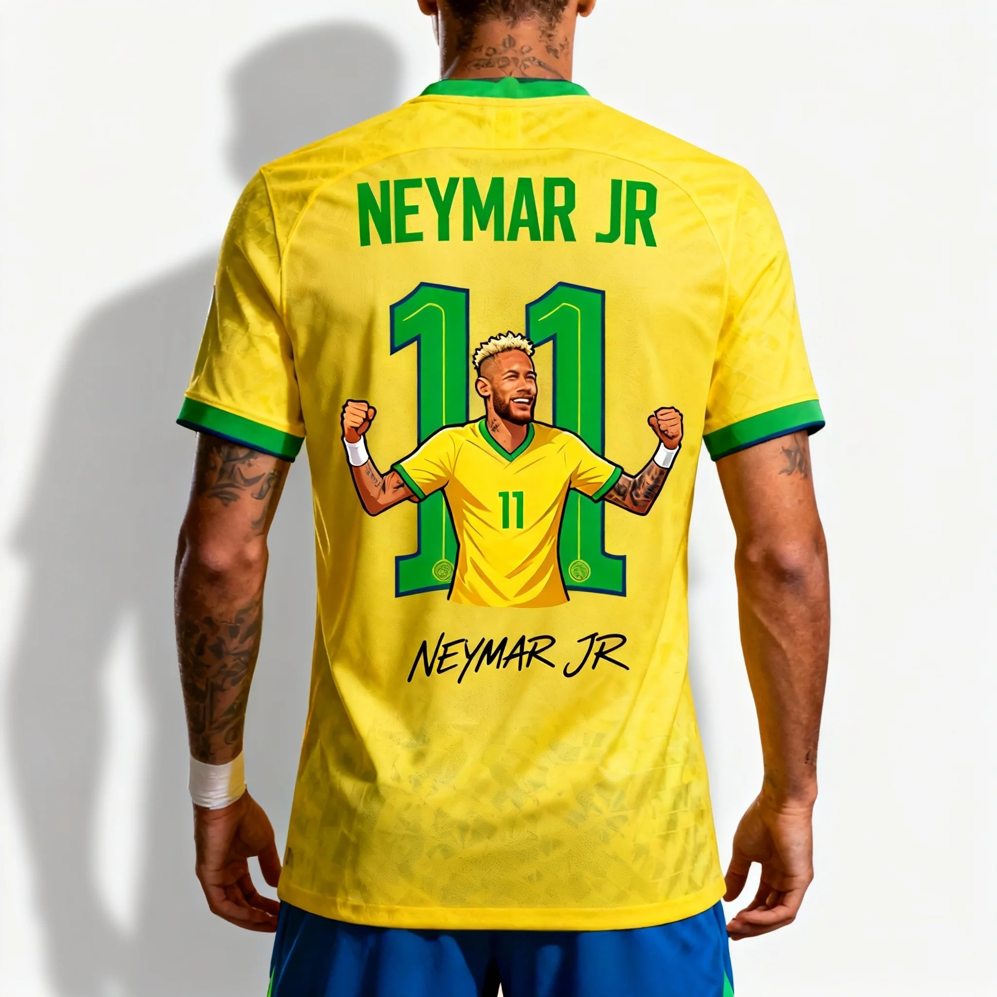 Hot Selling Neymar Commemorative Football T Shirt Men Women Kids Special Edition Soccer Jersey Quick Dry Outdoor Sports Top
Hot Selling Neymar Commemorative Football T Shirt Men Women Kids Special Edition Soccer Jersey Quick Dry Outdoor Sports Top