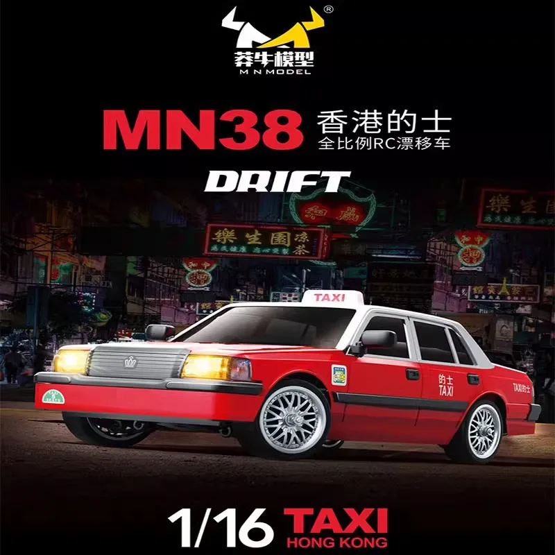 Mangniu mn38 1:16 Hong Kong Taxi High-Speed Rear-Drive Drifting Remote-Controlled Car Model
Mangniu mn38 1:16 Hong Kong Taxi High-Speed Rear-Drive Drifting Remote-Controlled Car Model
