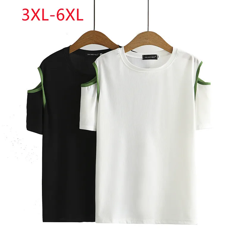 Large Womens 2022 summer new slim ice pit bar white short sleeve T-shirt 3XL 4XL 5XL 6xl
Large Womens 2022 summer new slim ice pit bar white short sleeve T-shirt 3XL 4XL 5XL 6xl