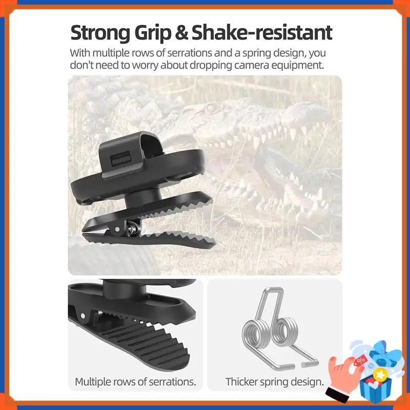 Compact Backpack Clip Holder Anti-Shake 360 Rotation Clip Mount For Insta360 GO 3S Sports Camera Accessories
Compact Backpack Clip Holder Anti-Shake 360 Rotation Clip Mount For Insta360 GO 3S Sports Camera Accessories