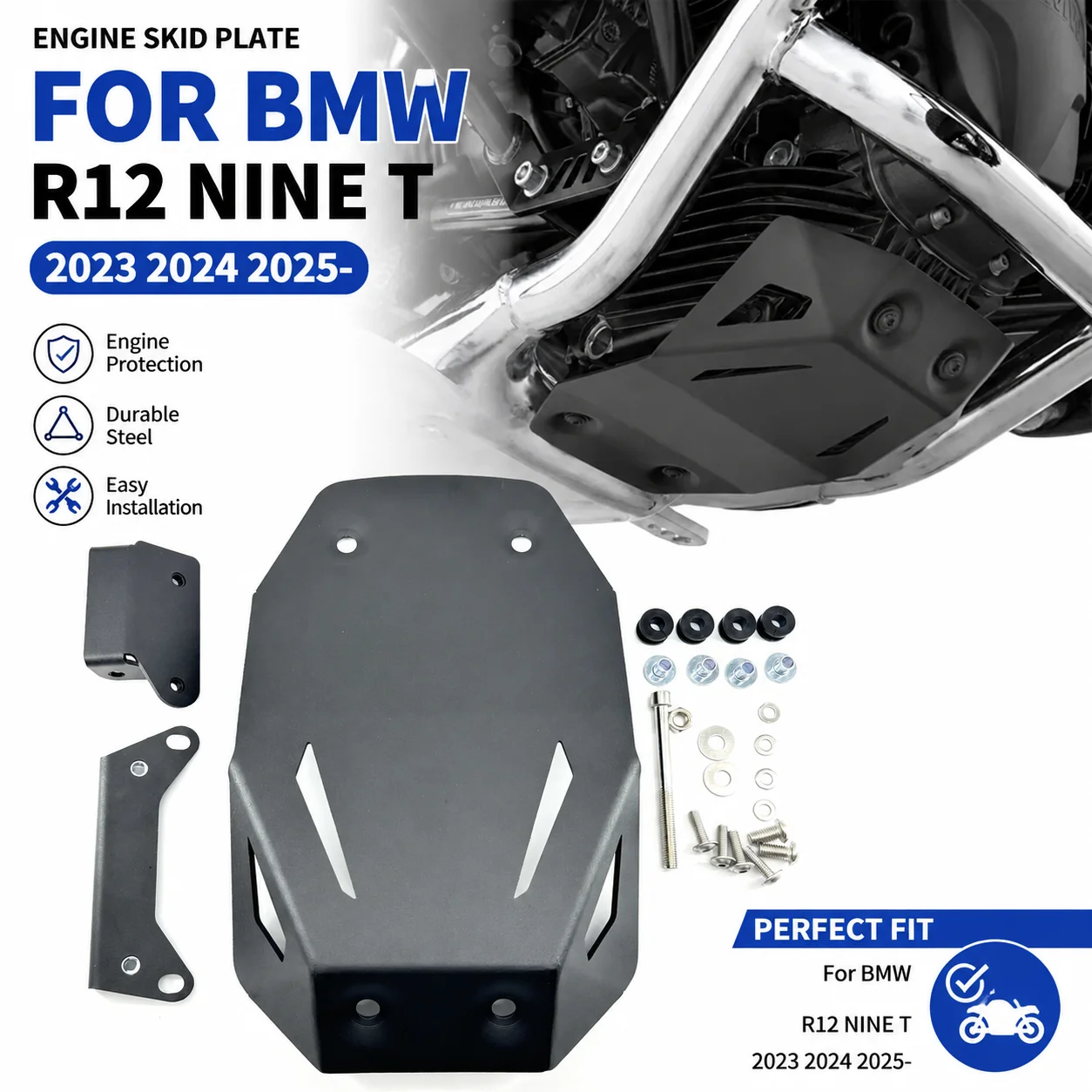 FOR R12 Motorcycle Accessories Skid Plate Bash Frame Guard Protection Cover For BMW R12NINET R 12 NineT NINE T 2023 2024 2025-
FOR R12 Motorcycle Accessories Skid Plate Bash Frame Guard Protection Cover For BMW R12NINET R 12 NineT NINE T 2023 2024 2025-