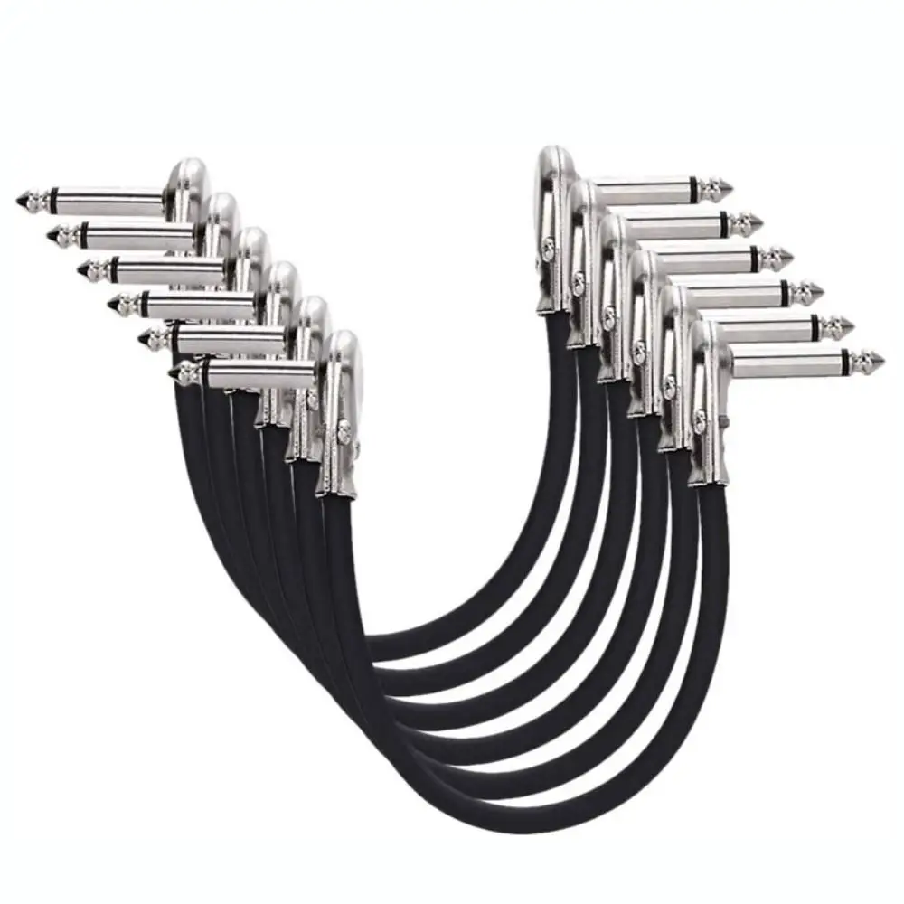 Metal Head Guitar Cable Guitar Wire 15/30cm Guitar Effect Pedal Cable Black High Quality Guitar Amplifier Patch Cord
Metal Head Guitar Cable Guitar Wire 15/30cm Guitar Effect Pedal Cable Black High Quality Guitar Amplifier Patch Cord