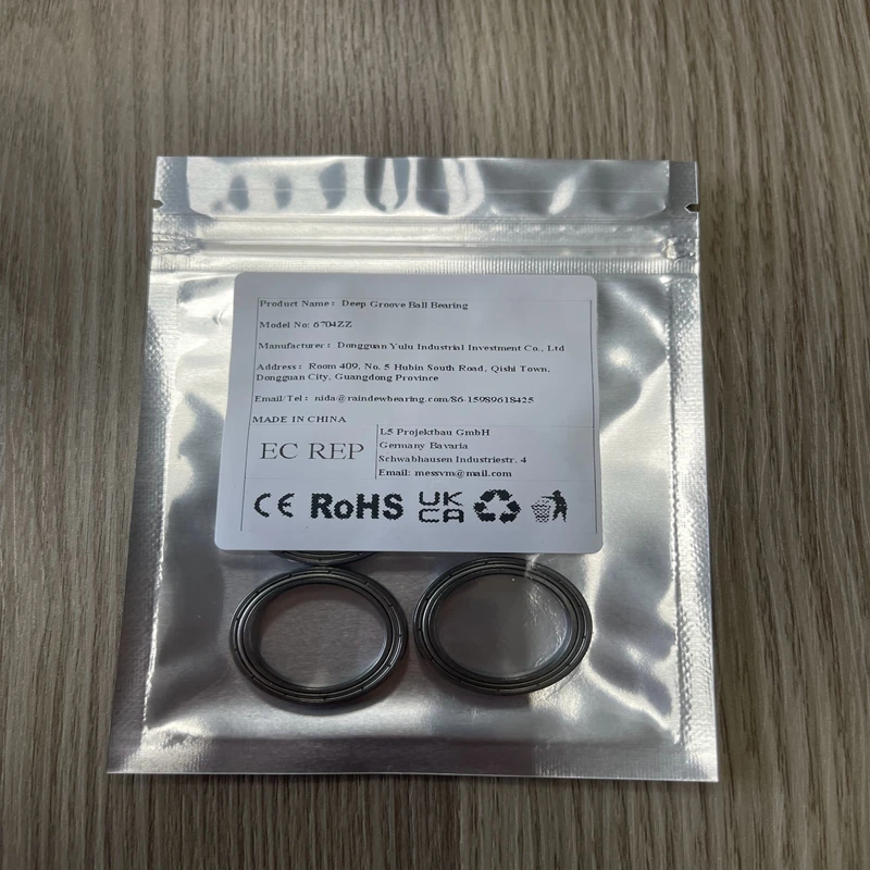 10pcs The High Quality Of ultra-thin Deep Groove Ball Bearings 61704ZZ 6704ZZ 6704-2RS 20*27*4 Mm Bearing
10pcs The High Quality Of ultra-thin Deep Groove Ball Bearings 61704ZZ 6704ZZ 6704-2RS 20*27*4 Mm Bearing
