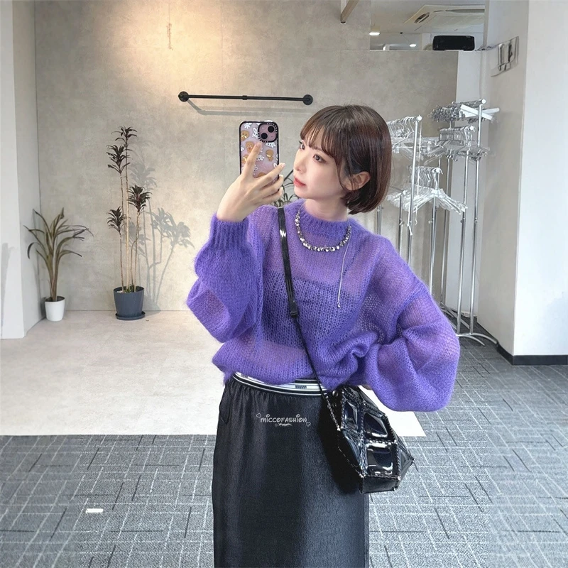 Star Field Home Toro Wee 24 New Lazy Style Mixed Wool Cashmere Sweater Top Women's Knitted Winter Fashion Casual Outerwear
Star Field Home Toro Wee 24 New Lazy Style Mixed Wool Cashmere Sweater Top Women's Knitted Winter Fashion Casual Outerwear