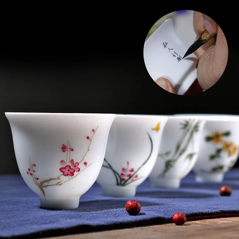 ★Mr. Qing Porcelain Hand Painted Vintage Pastel Cup Tea Cup Personal Cup Kung Fu Tea Set Small Tea Cup Origin Supply
★Mr. Qing Porcelain Hand Painted Vintage Pastel Cup Tea Cup Personal Cup Kung Fu Tea Set Small Tea Cup Origin Supply