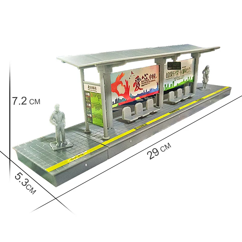 Small Train Tunnel Accessories Track Train Station Platform Scene Manually Assembled Children's Educational Toys B043
Small Train Tunnel Accessories Track Train Station Platform Scene Manually Assembled Children's Educational Toys B043