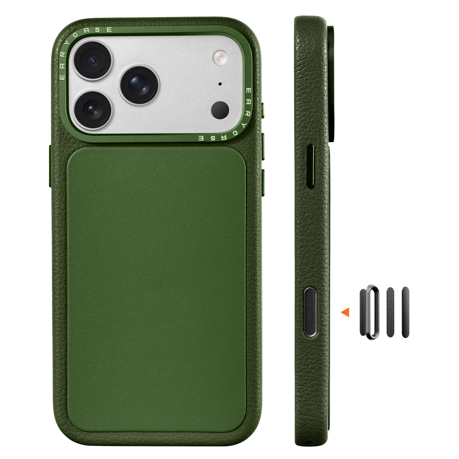 Oatsbasf Smooth Leather Phone Case for iPhone 17 Pro Max / 17 Pro Magnetic Phone Cover Shockproof Support Wireless Charging
Oatsbasf Smooth Leather Phone Case for iPhone 17 Pro Max / 17 Pro Magnetic Phone Cover Shockproof Support Wireless Charging