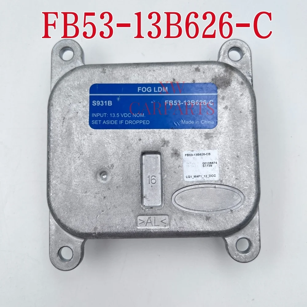 Оригинальный FB53-13B626-C для 2016-2019, модуль балласта управления противотуманными фарами Fo-rd Explorer
Оригинальный FB53-13B626-C для 2016-2019, модуль балласта управления противотуманными фарами Fo-rd Explorer