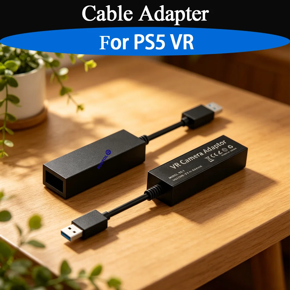 New For PS5 VR Camera Adapter mini Male To Female Adapter For PS5 VR Conversion Cable Adapter For PS5 Accessories Replacement
New For PS5 VR Camera Adapter mini Male To Female Adapter For PS5 VR Conversion Cable Adapter For PS5 Accessories Replacement