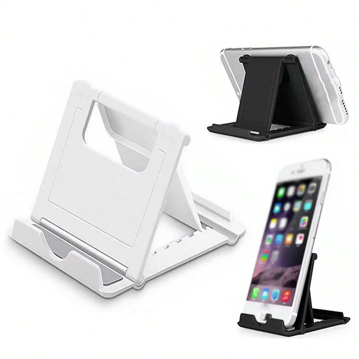 1 Piece of Plastic Desktop Phone Holder, Tablet Computer Holder, Foldable Portable Phone Holder
1 Piece of Plastic Desktop Phone Holder, Tablet Computer Holder, Foldable Portable Phone Holder
