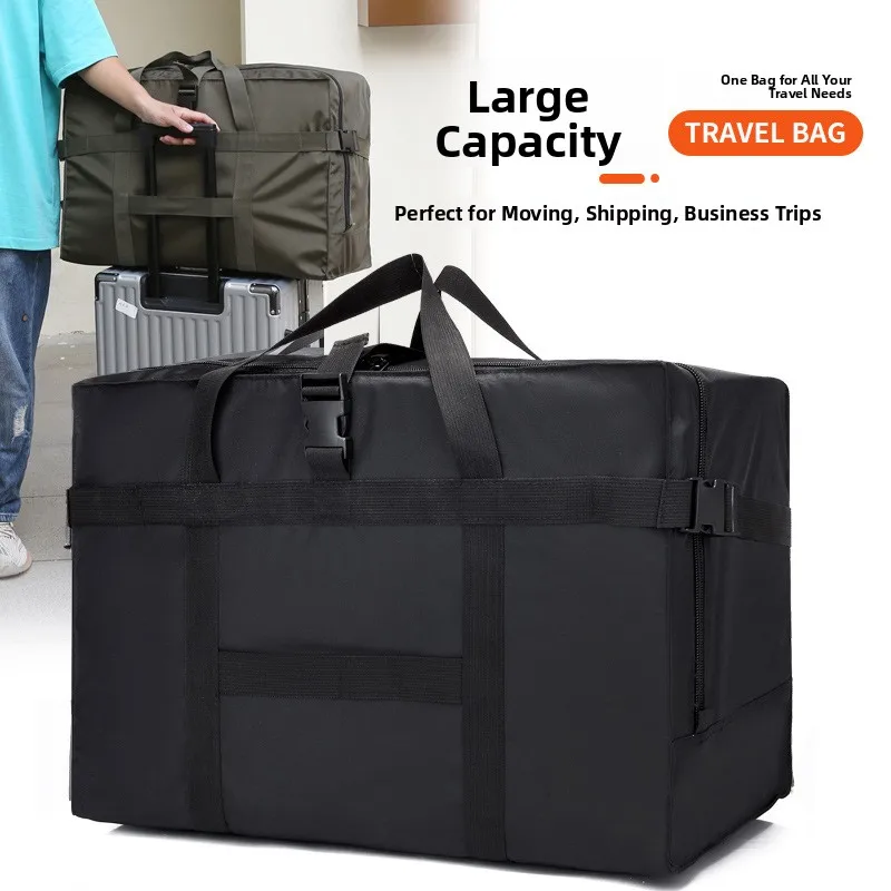 Large Capaci Ox Cloth Waterproof Lage Bag for Studng Abroad Moving Travel Bag with Lo Bule Pure Color Design
Large Capaci Ox Cloth Waterproof Lage Bag for Studng Abroad Moving Travel Bag with Lo Bule Pure Color Design