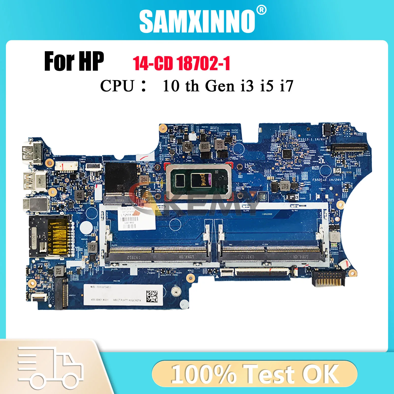 18702-1 L36454-601 L72535-601 с процессором i3-8145U i5-10210U DDR4 для ноутбука HP Pavilion X360 14-CD, материнская плата, 100% полностью протестирована
18702-1 L36454-601 L72535-601 с процессором i3-8145U i5-10210U DDR4 для ноутбука HP Pavilion X360 14-CD, материнская плата, 100% полностью протестирована